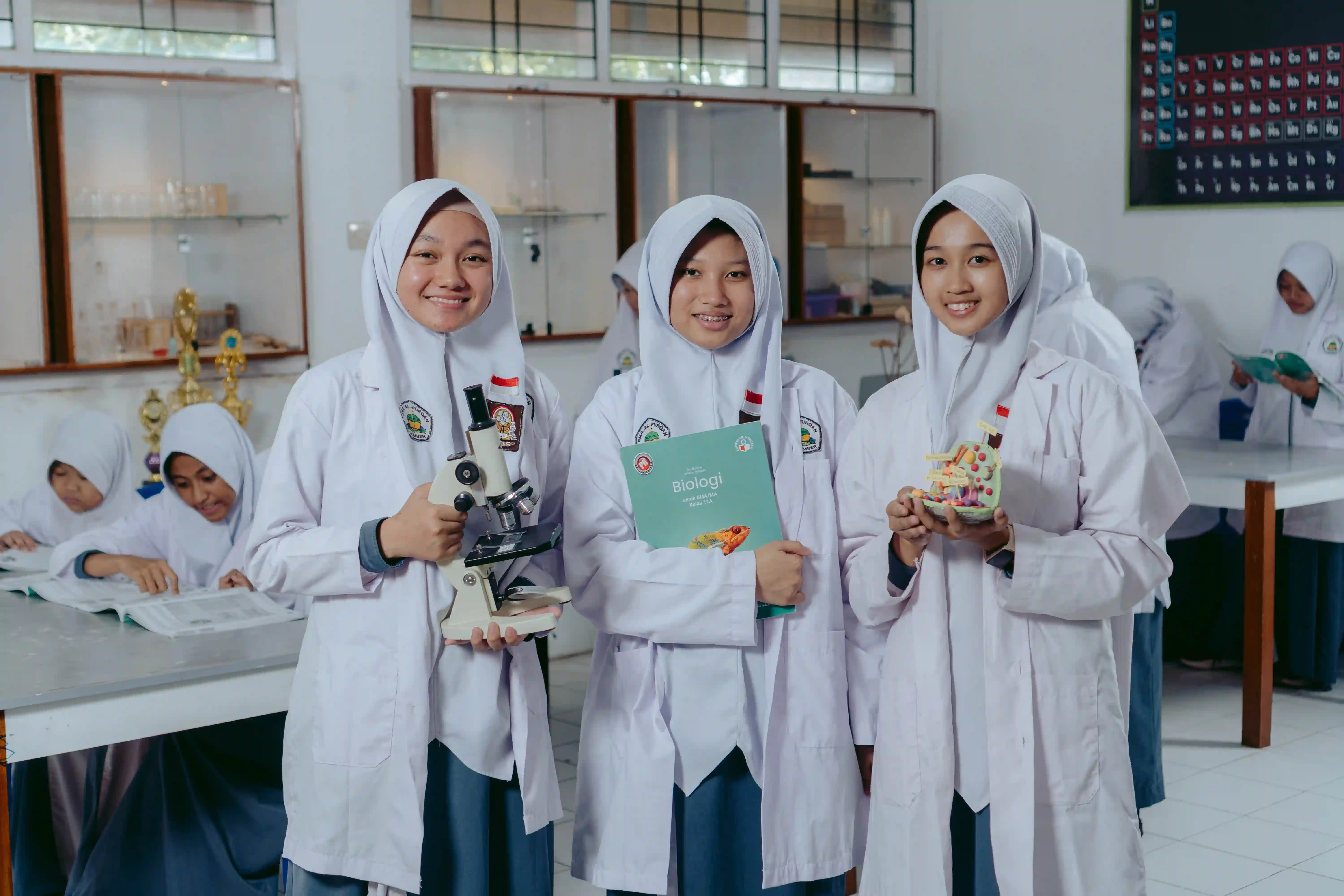 Siswa SMA Al Furqan